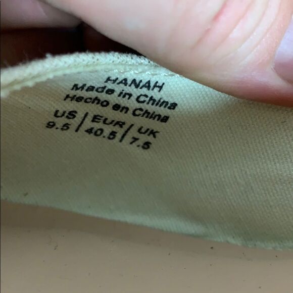 Kelly & Katie Hanah Metallic Wedge Sandals Sz 9.5 - Picture 5 of 7